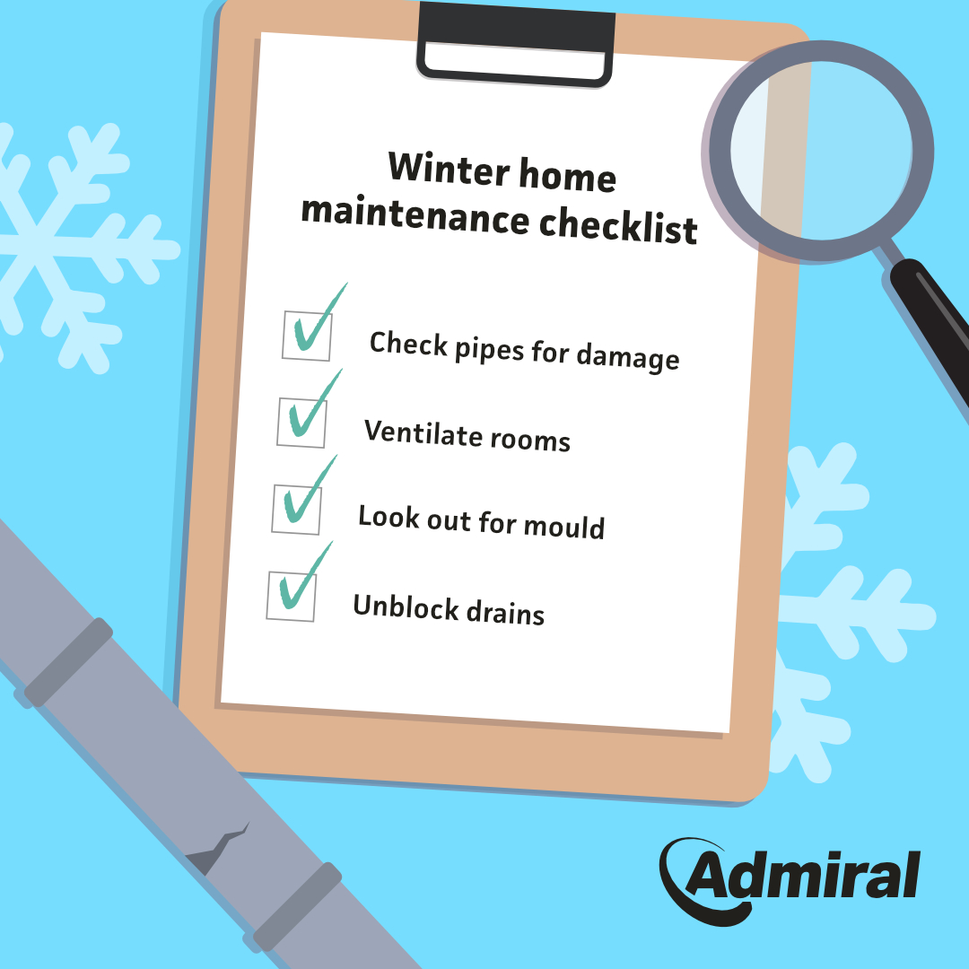 Keep your home safe this winter with our four-step checklist. Share these tips to help others stay cosy and secure over the next few months 🏠❄️