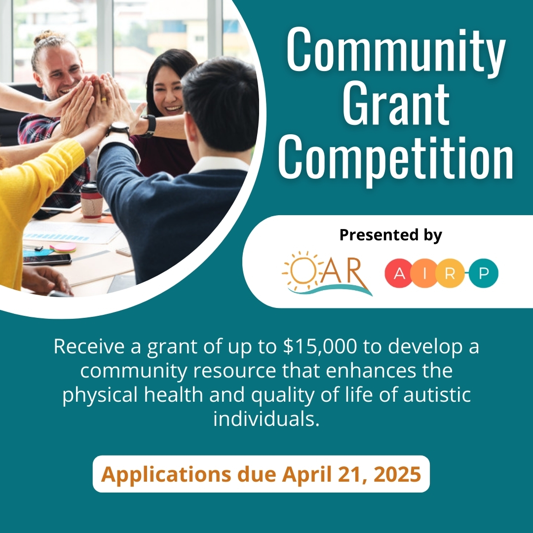 Start your application for our Community Grant Competition today! This year, OAR and AIR-P have increased the maximum grant amount to $15,000.

Learn more about this opportunity on our website. s.mtrbio.com/itqdjkuufz