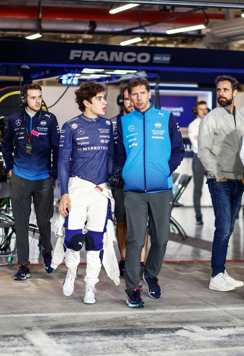 Solo hay palabras de agradecimiento para Williams y James. Ellos confiaron en Franco, no solo para F1, si no para su academia.

Lo más importante, nos devolvieron la ilusión y gracias a ellos pudimos ver a un argentino en F1 después de 23 años. Gracias. 🫂🇦🇷