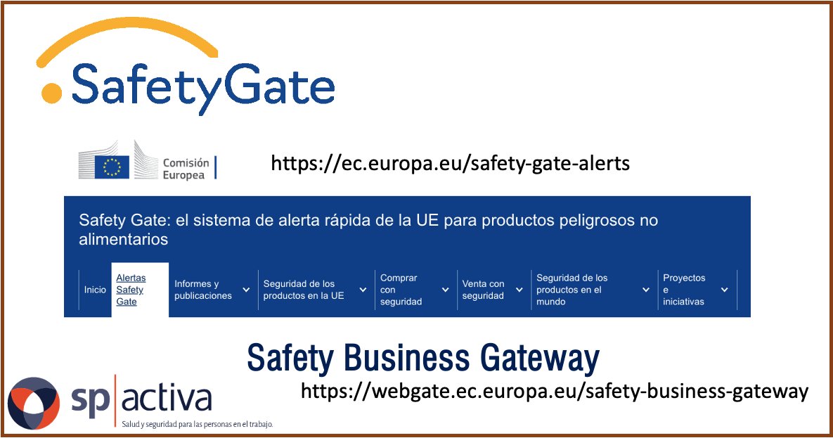 La seguridad de los productos que se compran en la UE; Sistema de Alerta Rápida «Safety Gate»
spactiva.es/es/noticias/la…