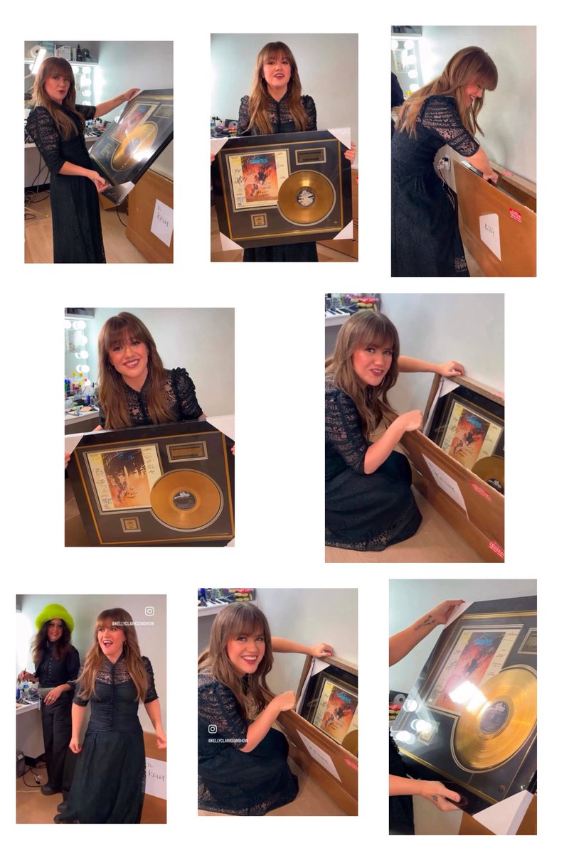 AmyElden's tweet photo. … ✨✨✨✨✨✨✨✨✨✨

#KellyClarkson #TKCS #mother #gotmail #KC #thegoonies #QueenKelly #motherKelly #motherKC #S6 #KellyChristmas #KCchristmas #happy #excited #bigsmiles .. 🥰🥰

.. @KellyClarksonTV @kellyclarkson @gloglomakeup 

Y’all know I just had to .. 😉😉 hope y’all like and love .. 🥰