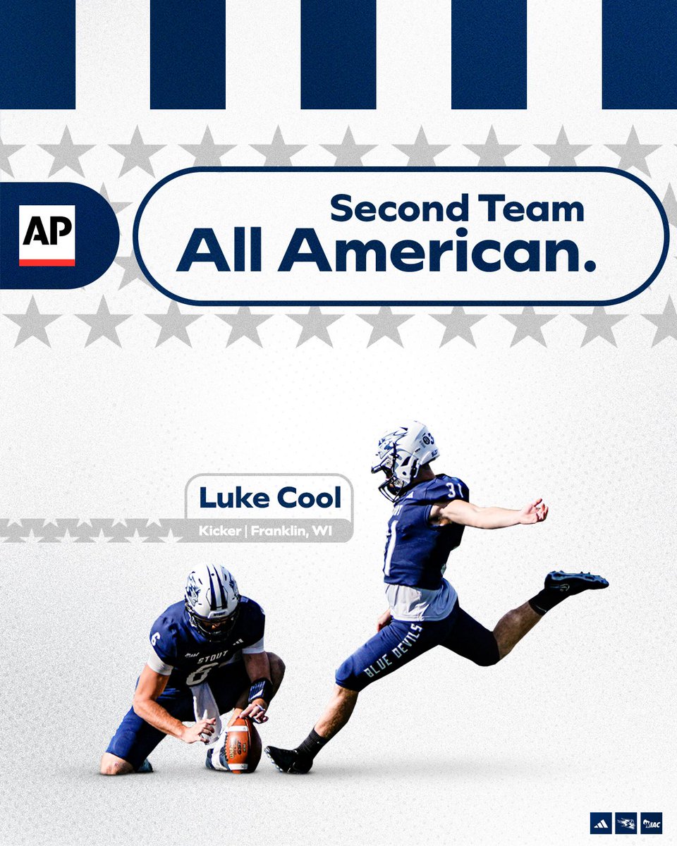 ALL AMERICAN. ⭐️

Luke Cool has been named a Second Team All American by the Associated Press.

#TPC