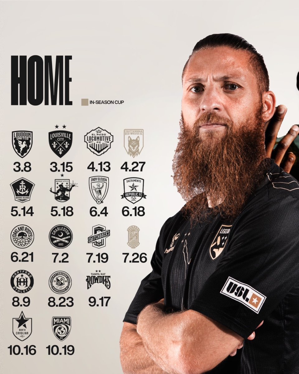 bhmlegion's tweet photo. Our 2025 Season schedule has been revealed 📆

🔗 https://t.co/BOgKjTIALi https://t.co/2a34ADeMe0