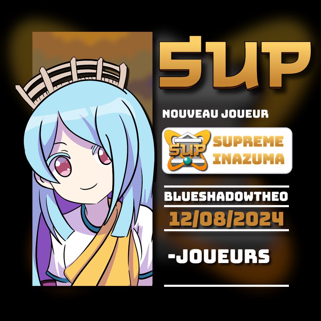 SUPREME INAZUMA Officiel tweet media