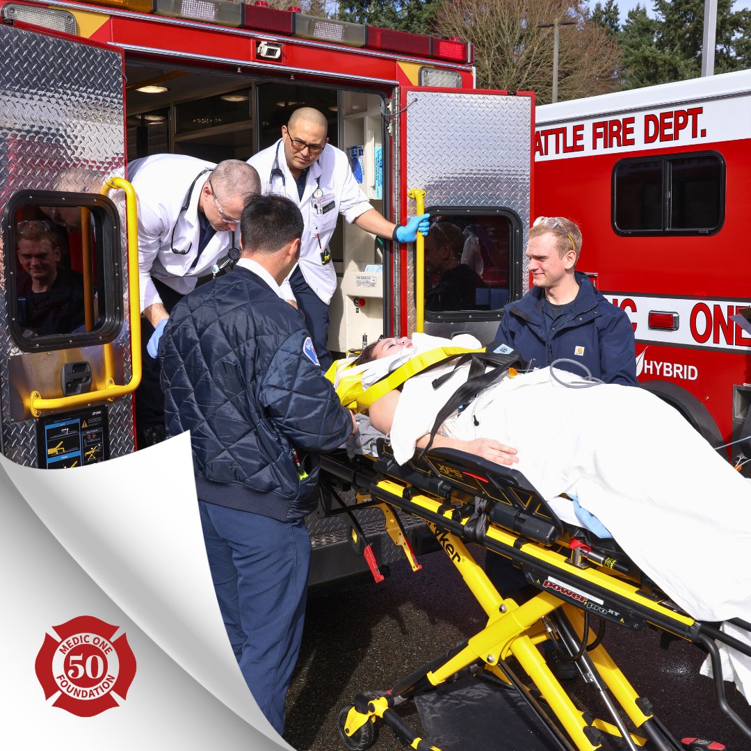 🚑 Not all heroes wear capes—some drive medic units. Your donation supports advanced paramedic training, ensuring every emergency call gets the best care possible. 

Double your gift using the "Donate Now &amp; Double Your Impact!" link in bio!