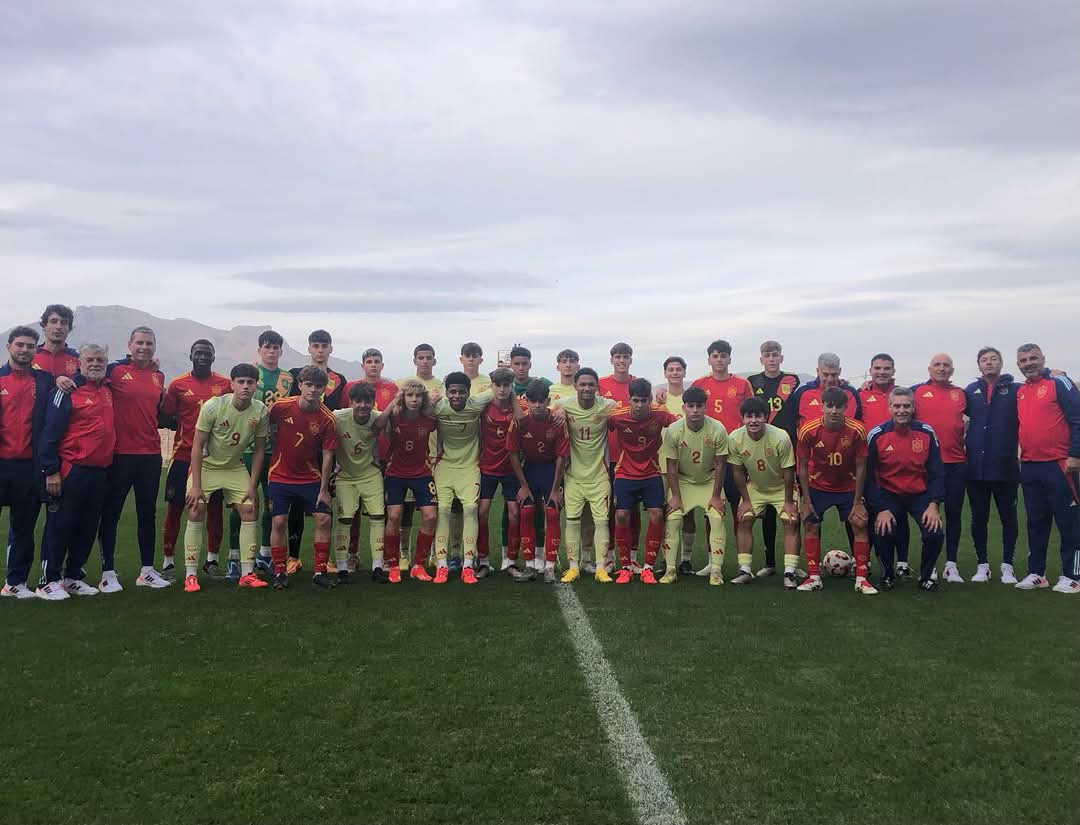 Concentración selección española sub 16 19/12/2024