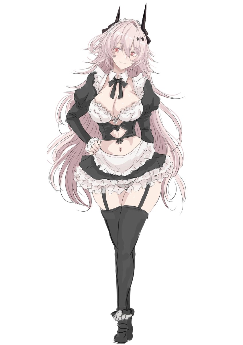 秘書?エテルナさん
生足でもいいかなぁ…。 