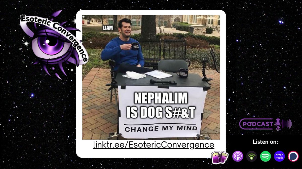 This podcast critiques potential challenges or drawbacks with the heritage and how it fits into gameplay and storytelling.

Listen to the Esoteric Convergence Podcast on your favorite podcast app

Link in bio

#Nephalim #Pathfinder2e