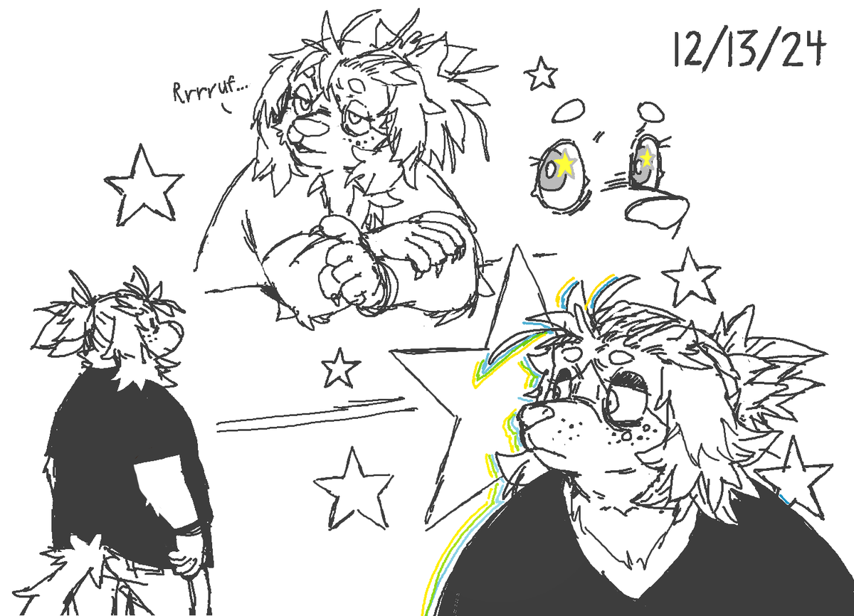 MagmaCone's tweet photo. Sketches: 12/13/24 https://t.co/1zroA5PHwN