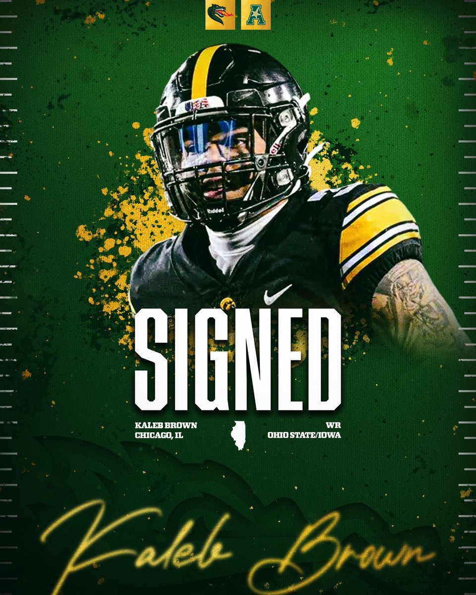 Signed. Sealed. Delivered. Let’s go to work, Kaleb 🫡

#WinAsOne