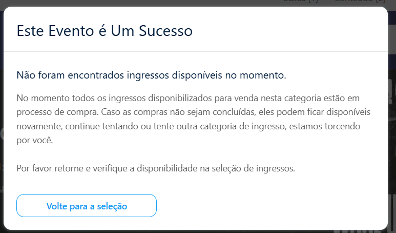 _Catenassi's tweet photo. ridículo isso, pq libera a gente? @EventimBrasil https://t.co/O0kO3rJ3RO