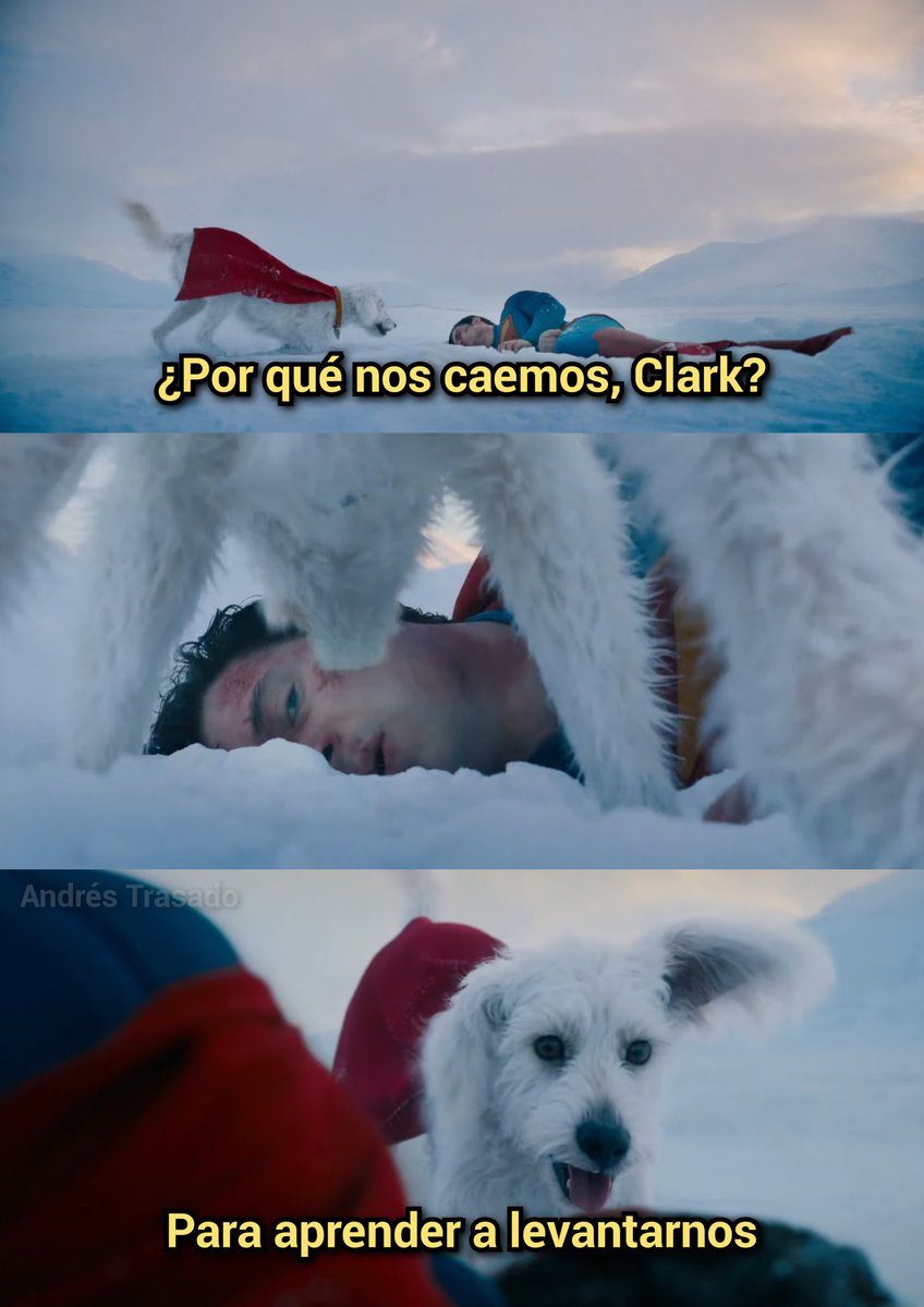 Increíbles los diálogos de la nueva película de Superman