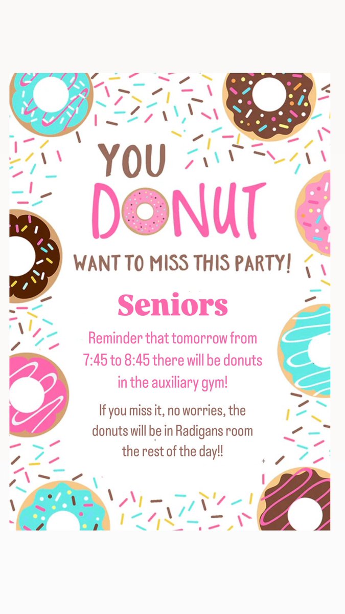 OFHS_SC's tweet image. Congrats to the seniors for donating 730 cans!!