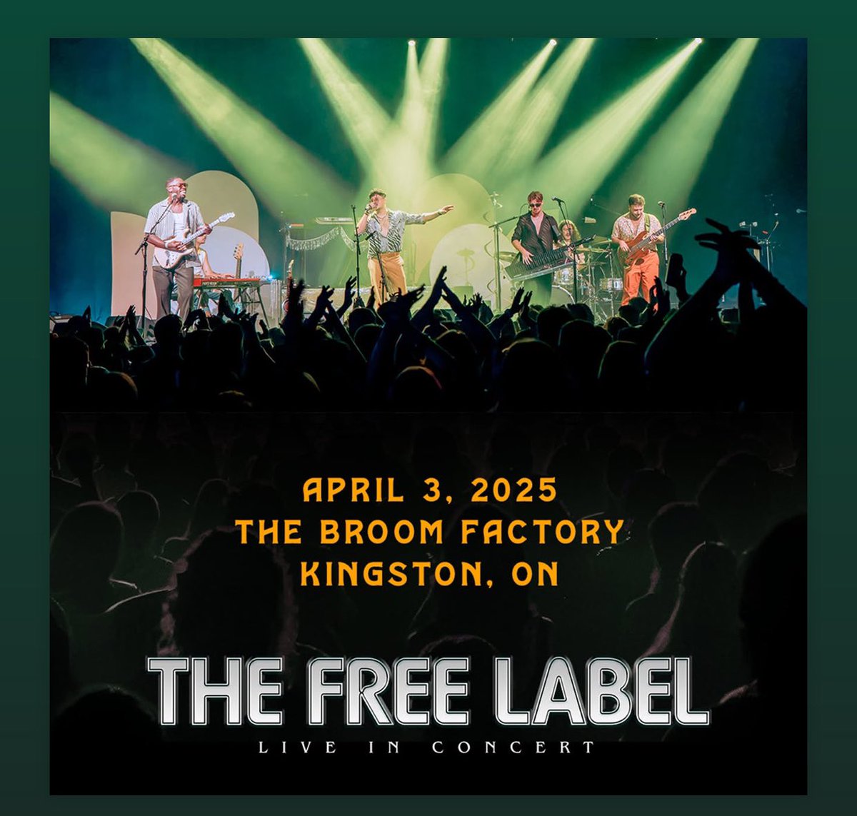 FlyingVirg (@flyingvirg) on Twitter photo Tickets On Sale Now! <a href="/freelabellove1/">TheFreeLabel</a> at The Broom Factory Kingston April 3rd flyingvconcerts.com. All Ages /7:30pm Tickets On Sale Now! <a href="/freelabellove1/">TheFreeLabel</a> at The Broom Factory Kingston April 3rd flyingvconcerts.com. All Ages /7:30pm