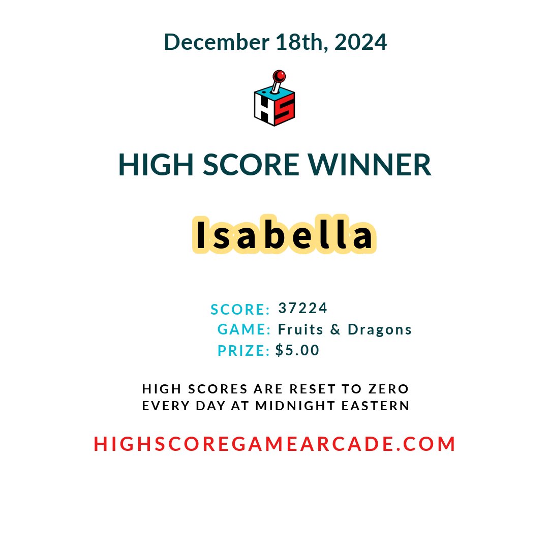 High Score Game Arcade tweet media