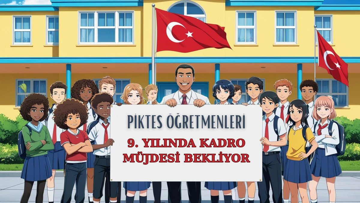 Bu zamana kadar ses bayrağımız Türkçemizi büyük özveri ile mülteci çocuklara öğreten, onlara Türk kültürünü tanıtan Piktes öğretmenleri olarak hakkımız olan kadroyu almak istiyoruz.
Sayın Bakanımız <a href="/Yusuf__Tekin/">Yusuf Tekin</a>  öncülüğünde devletimizin bize kadro verip gelecek kaygımızı