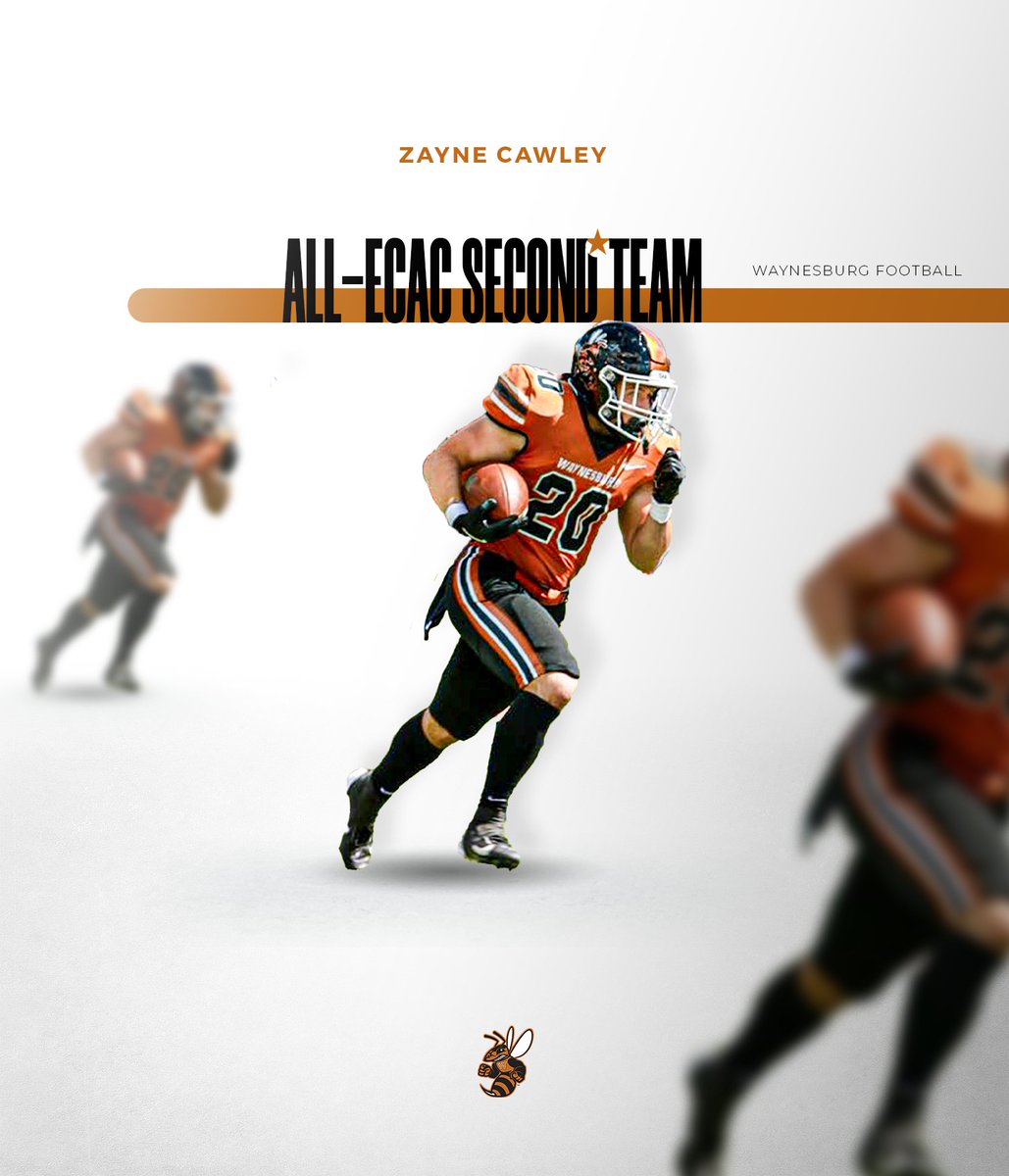 Waynesburg Athletics (@wujackets) on Twitter photo 𝗔𝗟𝗟-𝗘𝗖𝗔𝗖🏈
Zayne Cawley, the <a href="/PAC_Athletics/">Presidents’ Athletic Conference</a>'s leading rusher, is an All-<a href="/ECACSports/">ECAC Sports</a> Second Team honoree! #JacketUp <a href="/Waynesburg_FTBL/">Waynesburg Football</a>
waynesburgsports.com/news/2024/12/1… 𝗔𝗟𝗟-𝗘𝗖𝗔𝗖🏈
Zayne Cawley, the <a href="/PAC_Athletics/">Presidents’ Athletic Conference</a>'s leading rusher, is an All-<a href="/ECACSports/">ECAC Sports</a> Second Team honoree! #JacketUp <a href="/Waynesburg_FTBL/">Waynesburg Football</a>
waynesburgsports.com/news/2024/12/1…