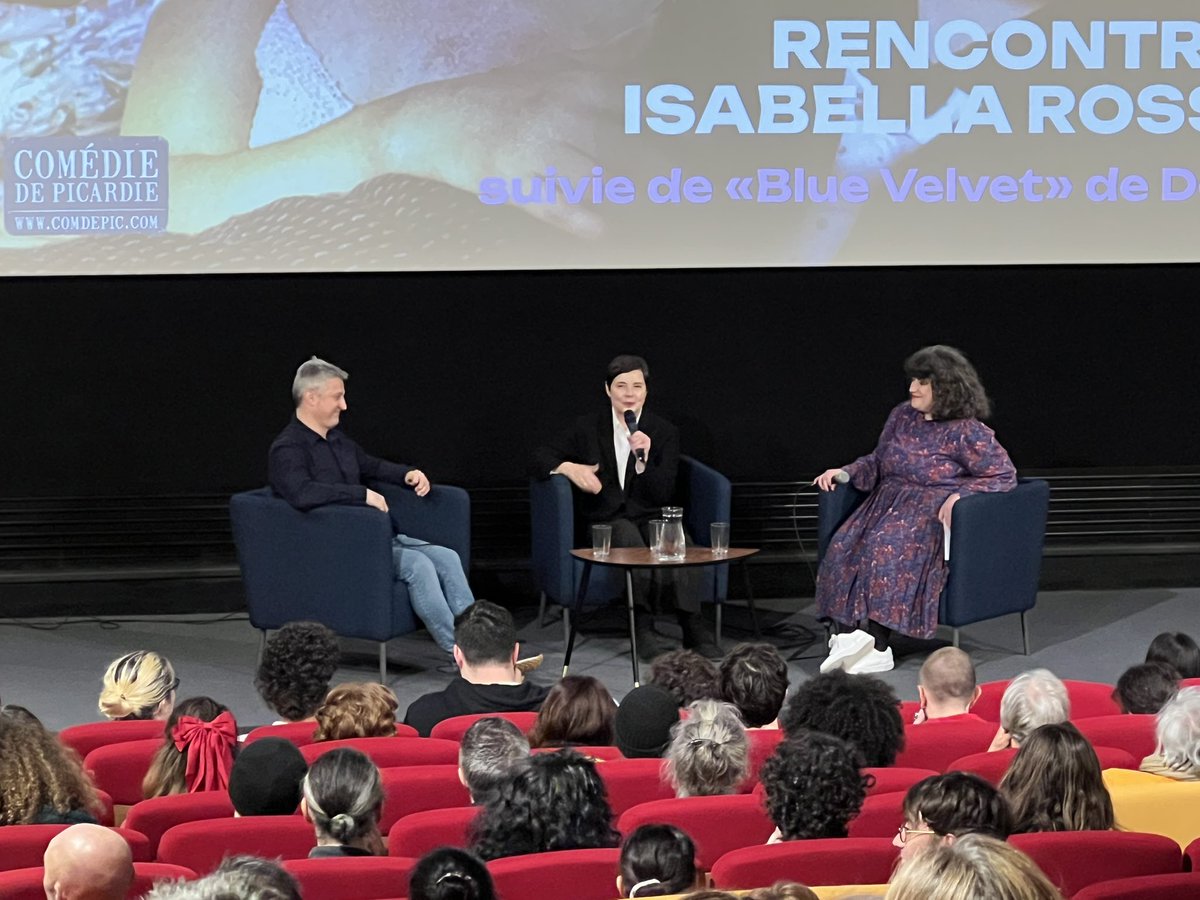 gatortango's tweet photo. Projection de Blue Velvet de David Lynch avec une introduction d'Isabella Rossellini au @cinestleu https://t.co/O11YpSW8r0