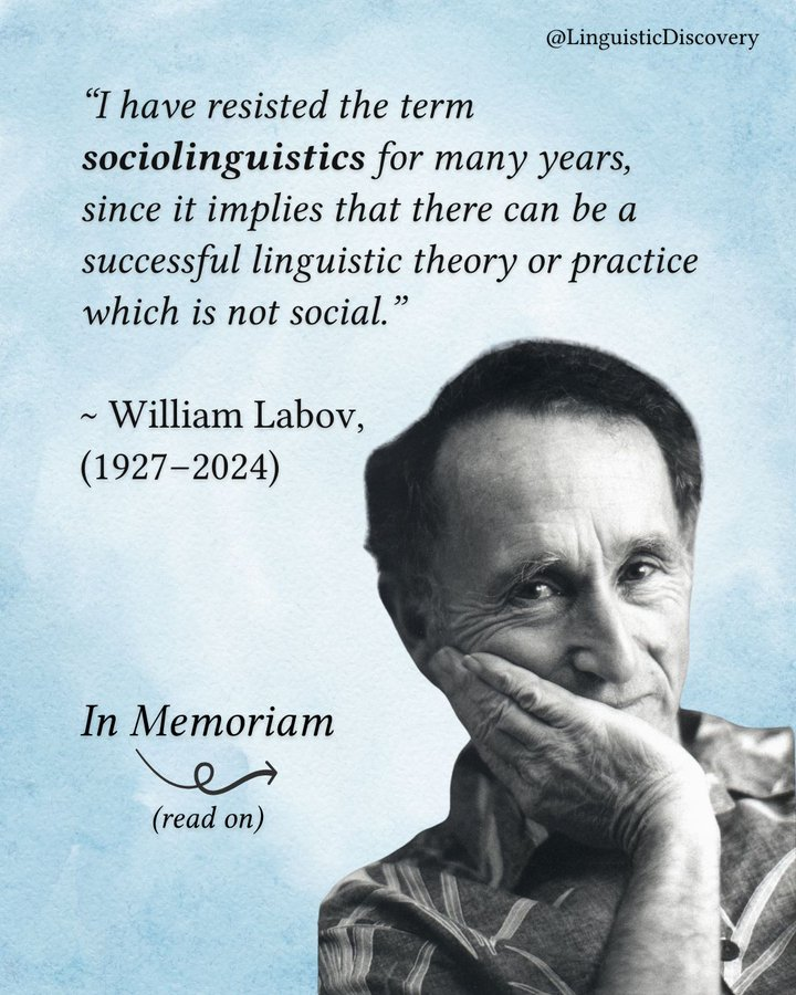 #WilliamLabov