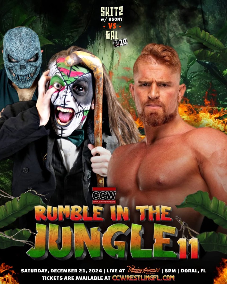 CCWAliveTV's tweet photo. .@WWEID prospect GAL will compete inside a #CCW ring this weekend! The real life action figure comes to The Last Territory!

TOMORROW vs. Alan Martinez in Kissimmee, FL

SATURDAY vs. @H0lyskitz in Doral, FL

See him LIVE!
Tickets 🎟️: https://t.co/Y1Y1bIz0Uz

@justgal_ https://t.co/QbsM00gqWo