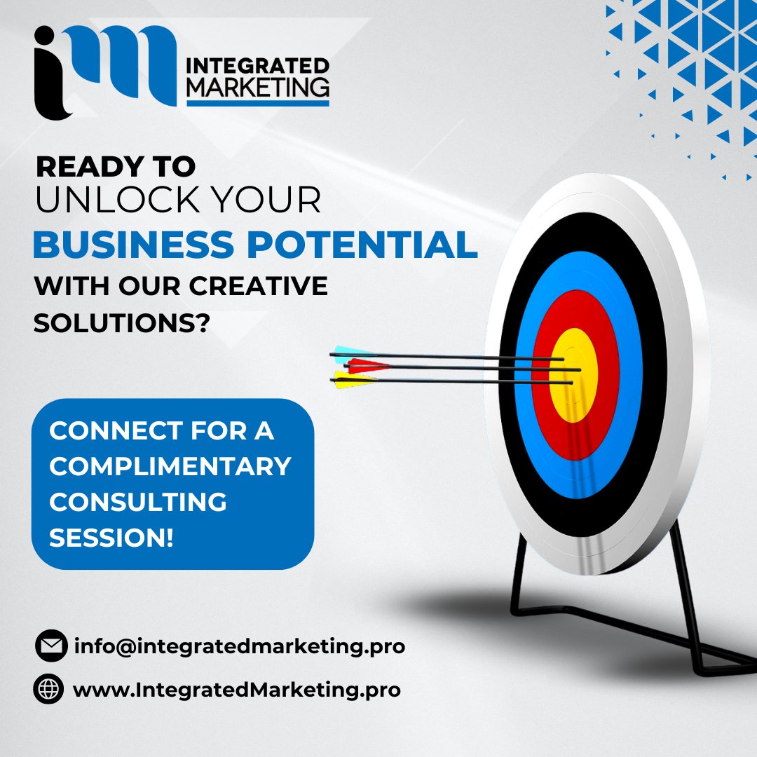 Targeting Your Success with Creative Business Solutions! 🎯

Visit our website: IntegratedMarketingVancouver.ca

#Vancouver #YVR #VancouverMarketing #VancouverBusiness #VancouverSmallBusiness #YVRBusiness #VancouverEntrepreneur #VancouverBusinessOwner #VancouverStartups #VancouverRetail