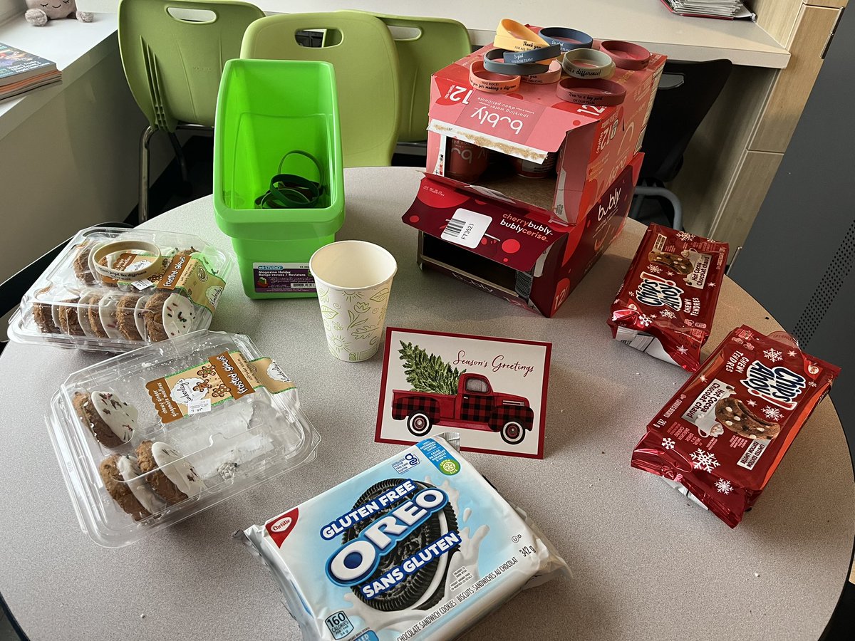 Thanks for the yummy goodies, WBS! The first floor crew had a blast choosing the perfect bracelets for ourselves. 🥰What a wonderful problem to have!!!😝😅😆😊@westbedfordPP_6 #happy Christmas #happy holidays