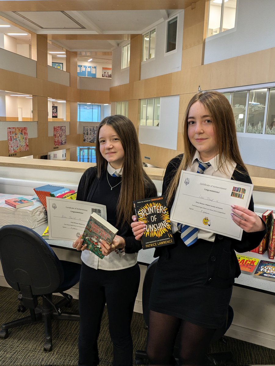 Park Mains English Department tweet media