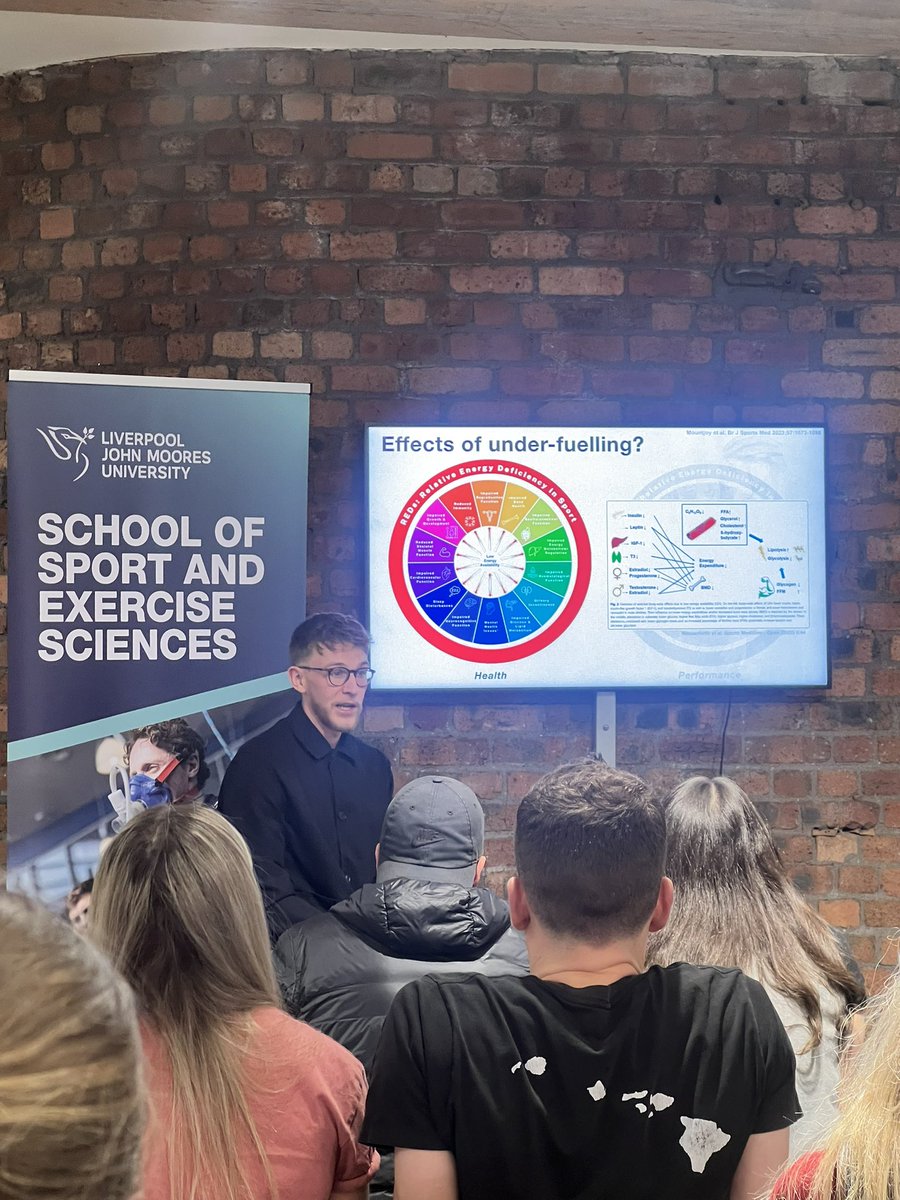 a_whitehead1's tweet image. Last night we hosted our 3rd @LJMUSportSci X Giant Store Liverpool Public research seminar. @Harvey_Fortis gave us a master class on fuelling the female athlete. With 60% of the audience being women it was fantastic to see @LJMU research being translated to female athletes ππ»ππ½