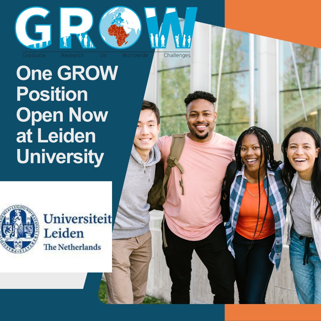 opportunitiesfy's tweet photo. 🚨 PhD Opportunity at Leiden University - GROW Programme!
One additional position on legal pluralism in Africa. Work with top professors on law, society &amp; more!
Deadline: Jan 31, 2025👉https://t.co/goncGAk32e

#PhD #AfricaResearch #LegalPluralism #GROWProgramme #LeidenUniversity https://t.co/UVa7yvmqMb