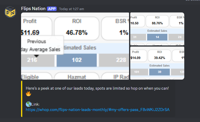 FLIPS NATION AMAZON tweet media