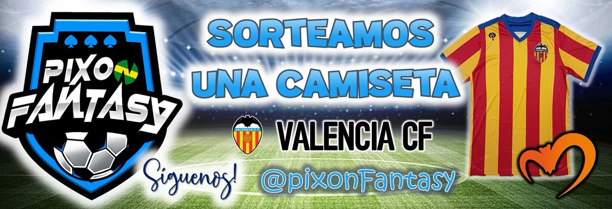 pixonFantasy's tweet photo. 🎁👕 Con más ganas de nuestro 𝘀𝗼𝗿𝘁𝗲𝗼!
💛❤️💙 Este domingo no te tocará la lotería, pero sorteamos esta camiseta retro del #ValenciaCF entre nuestros seguidores! 

🔄Solo tienes que RT
👉🏼Seguirme
Darle a ❤️

👀Se sortea la talla L

🎅Mucha suerte a tod@s y Feliz Navidad! https://t.co/gtA5uk15EB