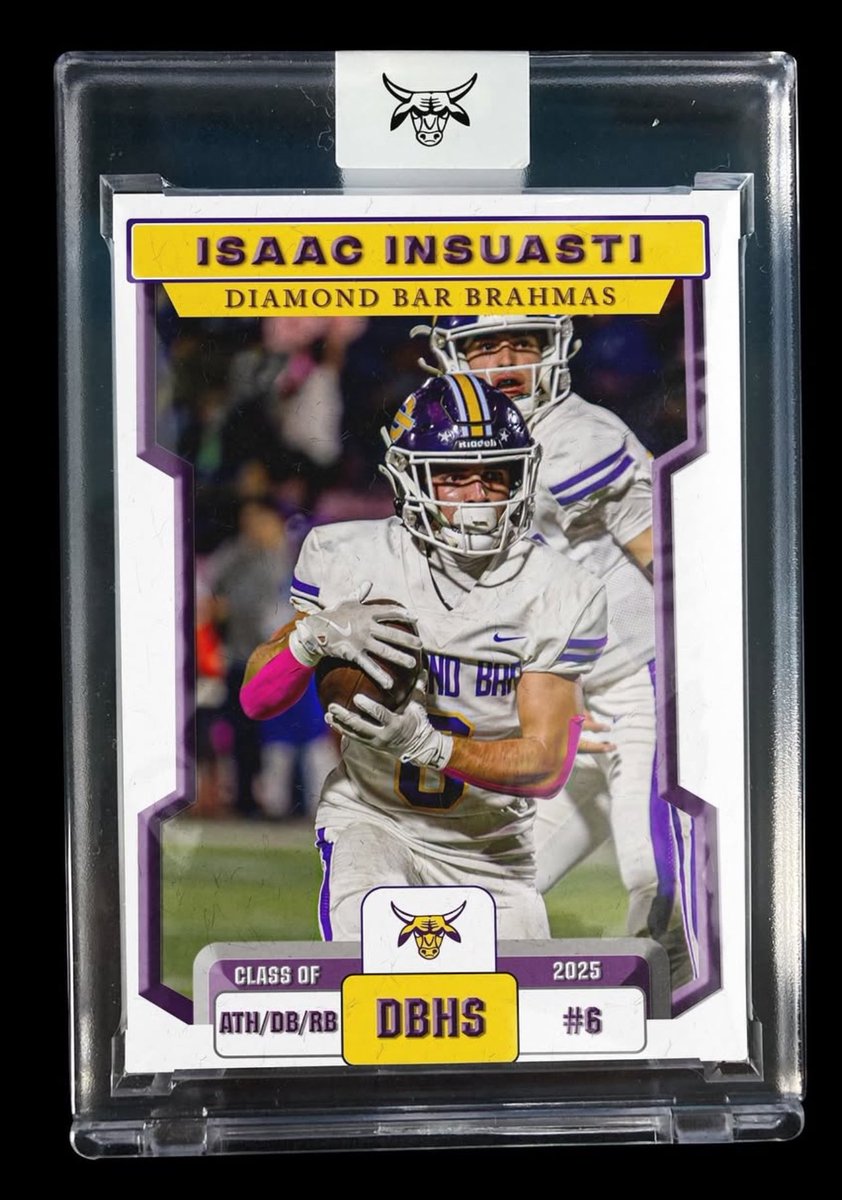 Brahma Football (@brahmafootball) on Twitter photo Congrats to senior #6 <a href="/InsuastiIsaac/">Isaac Insuasti</a> being named SGV Tribune All Area 2nd Team. Go Brahmas 🟣🟡🤘🏾 Congrats to senior #6 <a href="/InsuastiIsaac/">Isaac Insuasti</a> being named SGV Tribune All Area 2nd Team. Go Brahmas 🟣🟡🤘🏾