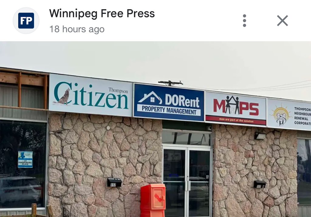 Sam Greane (@samgreane23) on Twitter photo Reading about Thompson Citizen closing. The north needs more local voices. What more harm can the PCs do? <a href="/MBPCcaucus/">Manitoba PC Caucus</a> Reading about Thompson Citizen closing. The north needs more local voices. What more harm can the PCs do? <a href="/MBPCcaucus/">Manitoba PC Caucus</a>