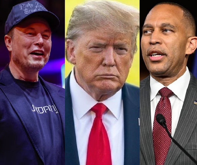 OccupyDemocrats's tweet photo. BREAKING: House Minority Leader Hakeem Jeffries shreds Republicans for their idiotic plan to shut down the American government to please Donald Trump and MAGA oligarch Elon Musk.

Jeffries really laid it all out there...

"This reckless Republican-driven shutdown can be avoided if House Republicans will simply do what is right for the American people and stick with the bipartisan agreement that they themselves negotiated," said Jeffries.

"House Democrats, House Republicans, Senate Democrats and Senate Republicans reached a bipartisan agreement to fund the government, prevent a shutdown, and meet the needs of the American people," said Jeffries.

"We reached a bipartisan agreement that will help farmers, families, the future of working class Americans, children, seniors, veterans, and the men and women in uniform all across the nation and the world," he continued.

"That bipartisan agreement has now been detonated because House Republicans have been ordered to shut down the government and hurt the very working class Americans that many of them pretend to want to help," he went on.

Please retweet and ❤️ to shame Republicans for betraying the American people — and consider joining the growing exodus to Tribel, a new pro-democracy social network that is exploding in popularity because Twitter and Facebook are trying to stop its growth — which is only making Tribel grow even faster. Please follow us on Tribel to get all of our breaking news alerts sent straight to your phone or computer by clicking the following link: https://t.co/HnJzSKj4Hp