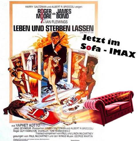 FourForward's tweet photo. Der erste Moore 😎
Leben und sterben lassen jetzt im Sofa -IMAX.

Link zur Folge: https://t.co/3zTTSCiMsU
#bond https://t.co/oimm0LWMYL