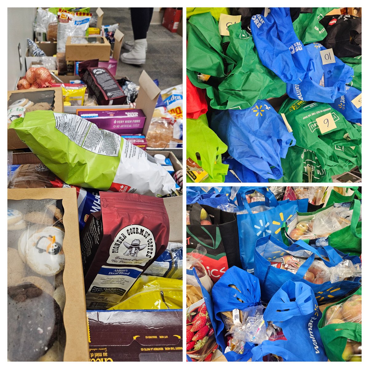 Amazing support for the PenHi Holiday Hampers