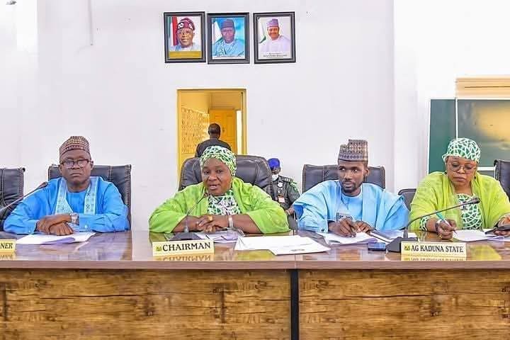 HonJarimi's tweet photo. Earlier today, the Kaduna State Joint Local Government Account and Allocation Committee (JAAC) meeting was held at the Ministry of Local Affairs, with the newly appointed Special Adviser To The Governor @ubasanius On Local Government Affairs, Hon. @jarimik1 in attendance. https://t.co/y4qNdtmEJm