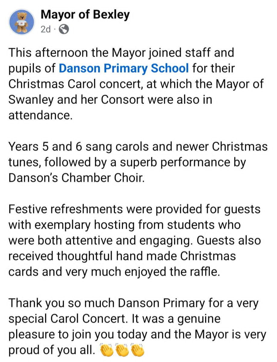 Danson Primary School tweet media