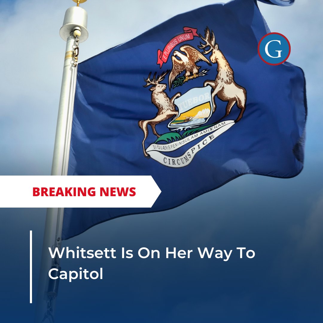 BREAKING: Rep. Karen Whitsett is on her way to Lansing, the lawmaker said Thursday morning. She is about 10 minutes away from the Capitol.

bit.ly/3KrDrBz