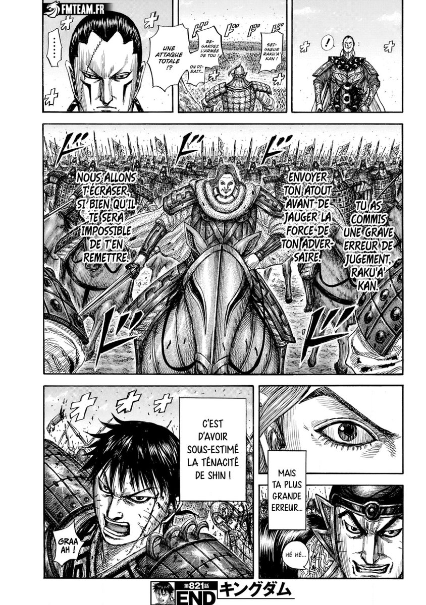 princesseotaku's tweet photo. Shin va l'écraser mais c'est dommage il aurait été bien pour renforcer notre armée
#kingdom821 https://t.co/SRtcgq2YIW