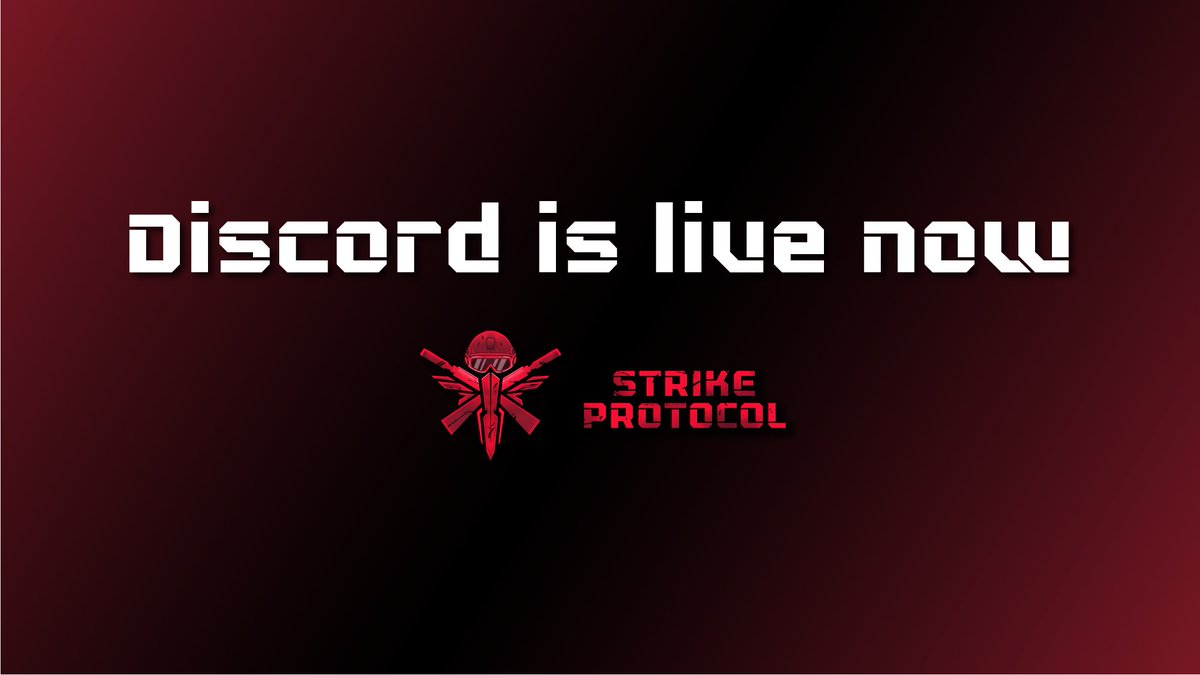 StrikeProtocol1's tweet image. gamers need to game

the official strike protocol discord is live

discord.gg/bCdJuDYN4v