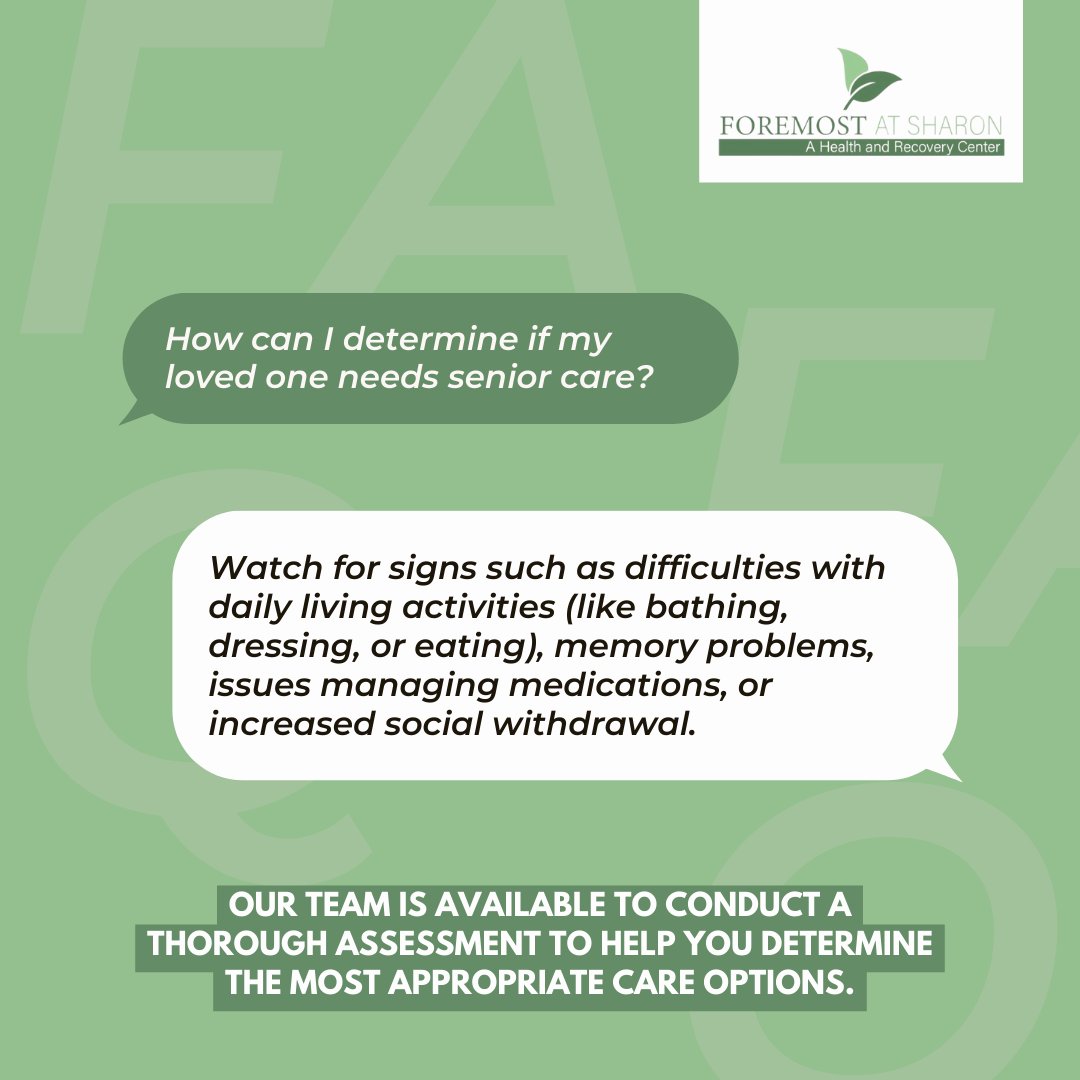 foremost_sharon's tweet image. 💬 Concerned about a loved one’s well-being? Read through this post to explore how to assess their needs for senior care. 🌟 #SeniorCareHelp