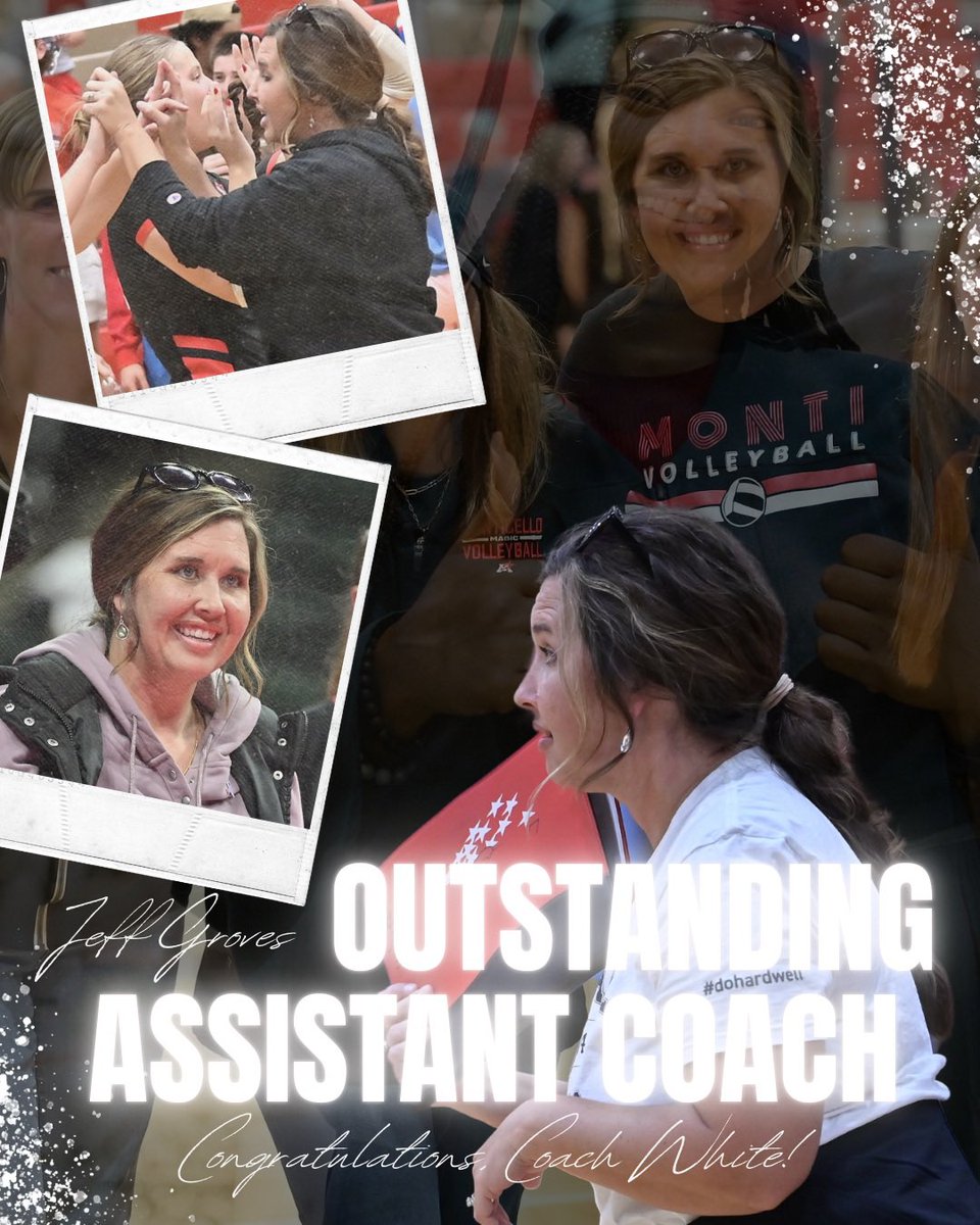 𝗕𝗶𝗴 ℂ𝕆ℕ𝔾ℝ𝔸𝕋𝕌𝕃𝔸𝕋𝕀𝕆ℕ𝕊 𝘁𝗼 𝗖𝗼𝗮𝗰𝗵 𝗪𝗵𝗶𝘁𝗲 𝗳𝗼𝗿 𝗯𝗲𝗶𝗻𝗴 𝗮𝘄𝗮𝗿𝗱𝗲𝗱 𝘁𝗵𝗲 𝗝𝗲𝗳𝗳 𝗚𝗿𝗼𝘃𝗲𝘀 𝗢𝘂𝘁𝘀𝘁𝗮𝗻𝗱𝗶𝗻𝗴 𝗔𝘀𝘀𝗶𝘀𝘁𝗮𝗻𝘁 𝗖𝗼𝗮𝗰𝗵 𝗼𝗳 𝘁𝗵𝗲 𝗬𝗲𝗮𝗿 𝗮𝘄𝗮𝗿𝗱! #montipride <a href="/MonticelloMagic/">Monticello Magic</a>