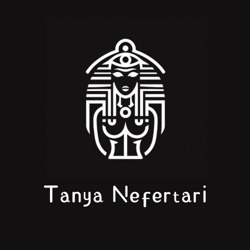 TanyaNefertari's tweet photo. The logo of Tanya Nefertari is a visual representation embodying strength, grace, and resilience of African women. Drawing inspiration from the rich heritage &amp; diverse cultures of the African continent, this logo serves as a tribute to powerful women.  #iamnefertari https://t.co/eVG9C3Mb2q