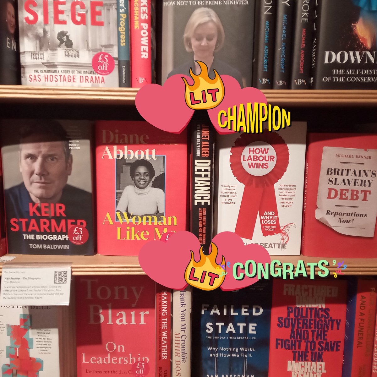 ❄️ BLL's 2024 pop-up ends tomorrow/Friday 20th Dec❄️

Thank you to all members, new &amp; long-term, for making this 5th year another success.

Wishing for Freedom, p.e.a.c.e. &amp; Justice on this particular anniversary 🕊️

P.s. G'waan Janet Alder✊🏽
(Righteously centred, in my local!)