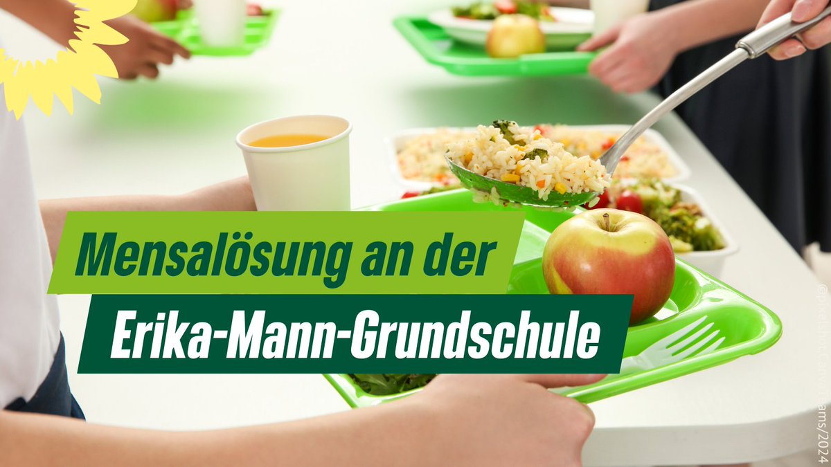 Stell dir vor, es ist Schule und dein Kind bekommt Essen in Einweggeschirr auf dem Flur – Realität an der Erika-Mann-Grundschule🤯! Die #bvvmitte beschloss einstimmig unseren Antrag: Es soll eine zumutbare Übergangslösung für die Mensaversorgung geben🍴🍎➡️tinyurl.com/4ramxcb2
