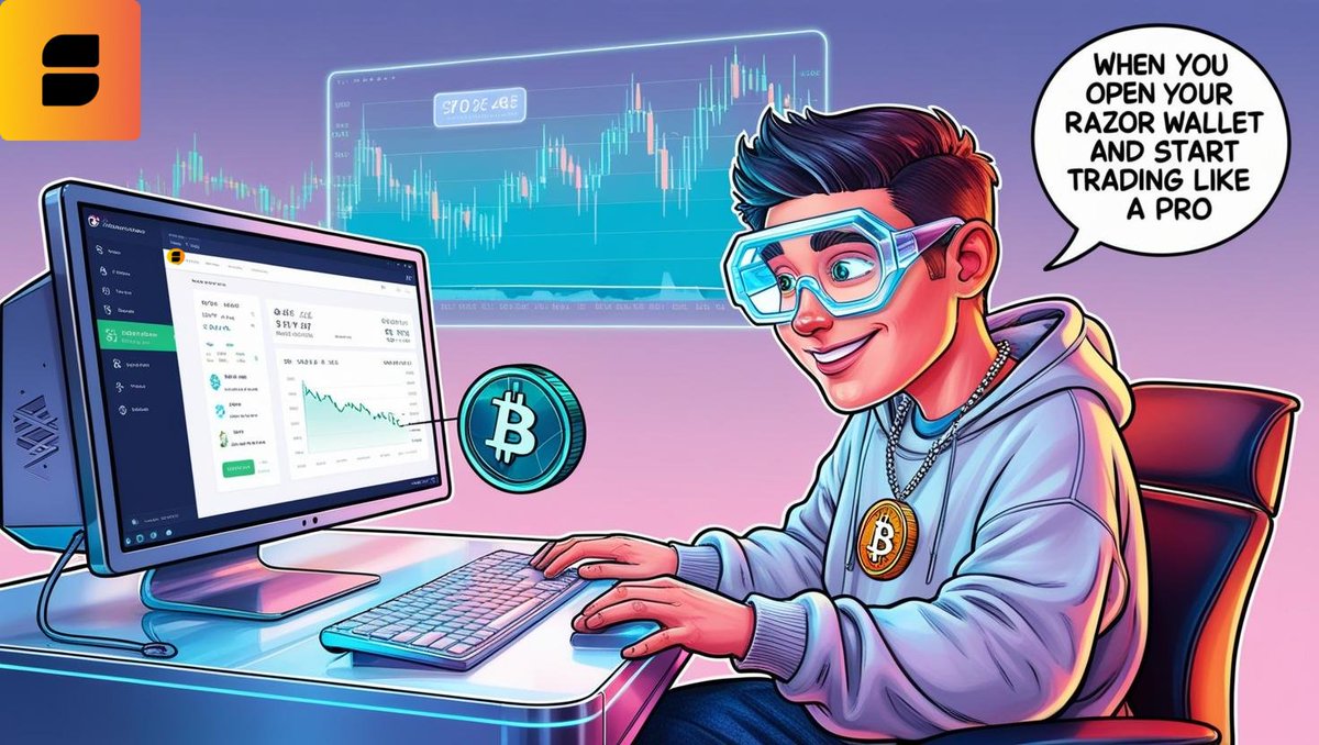 sprmn2024's tweet photo. 👨💻When you open your Razor wallet and start trading like a pro.
🚀Mainnet Beta is now live on Razor Wallet!
@movementlabsxyz @RazorDAO @RazorDex_ #razorwallet