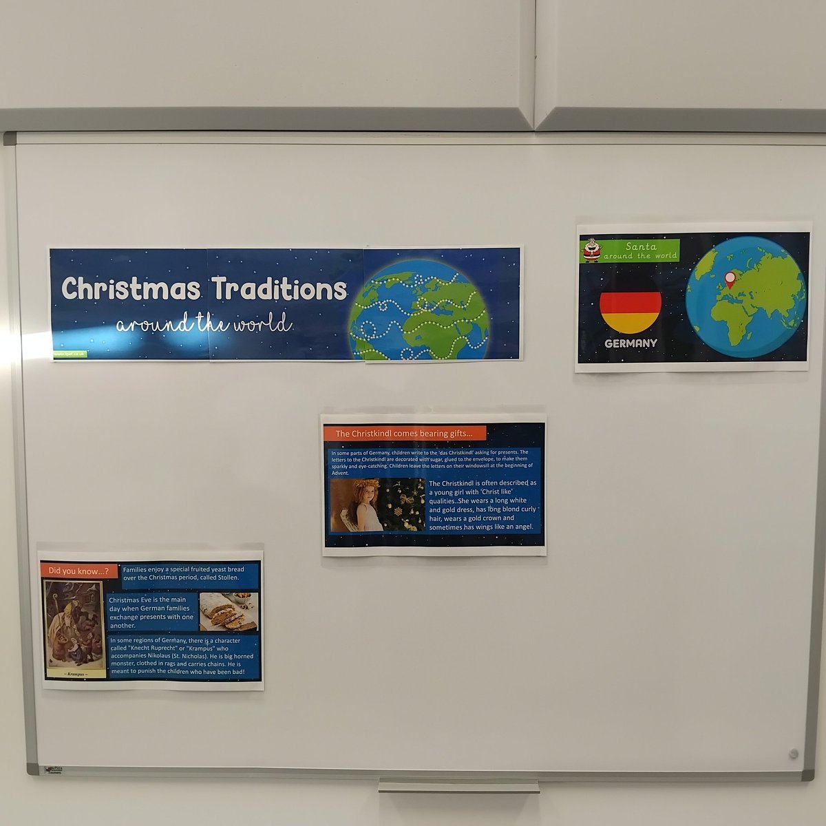 BowmanAcaCIT's tweet photo. 🇯🇲Around the World at Bowman Academy🇩🇪
Today, students participated in their very 1st international day 🌍. 
Students rotated around to each classroom where they learnt all about the country, Christmas traditions and took part in activities!🎄⭐️
#internationalday #learning #semh https://t.co/u8WaPa77kz