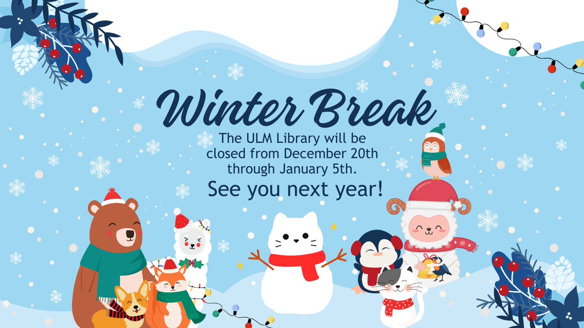 ULM Library (@ulmlibrary) on Twitter photo 