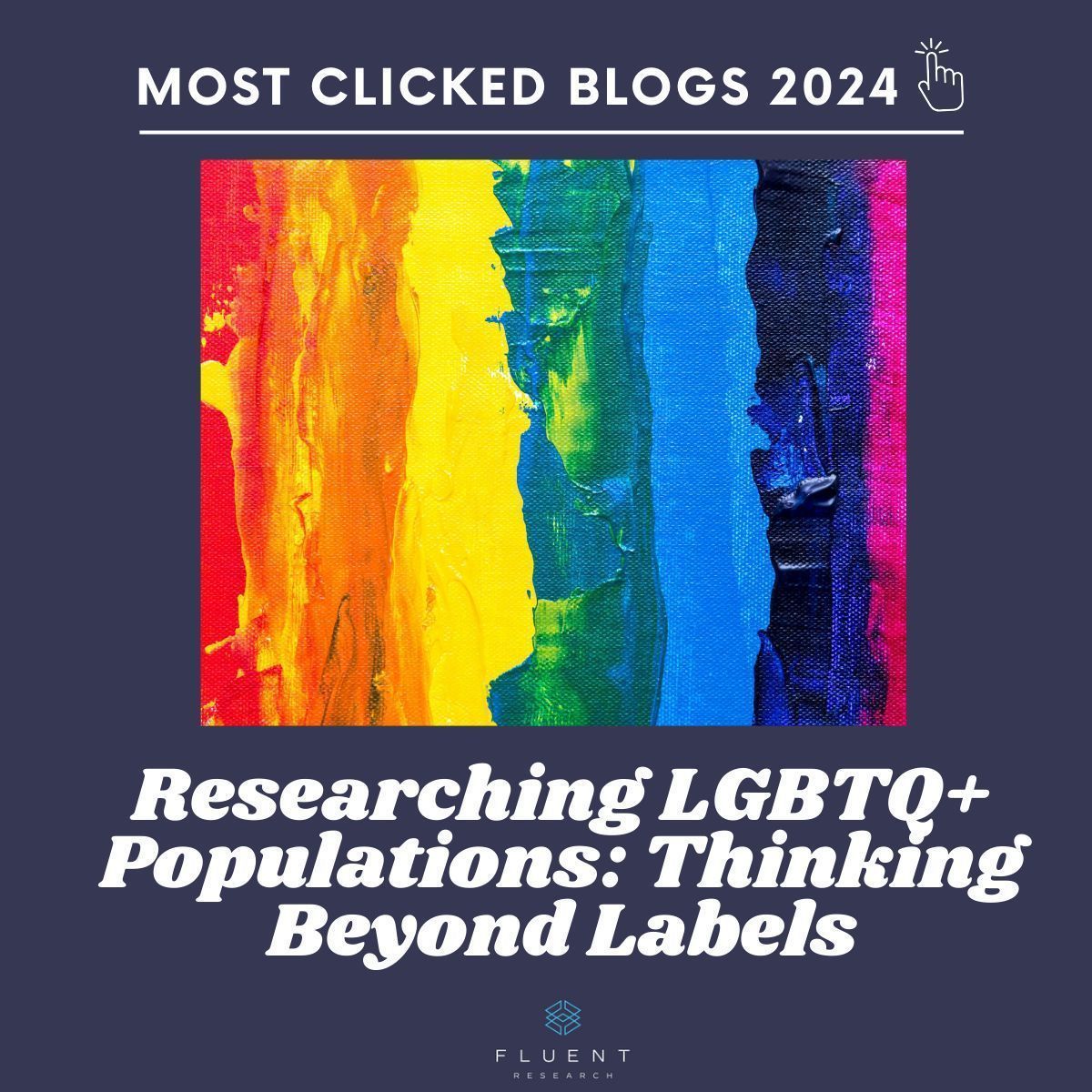 Fluentresearch's tweet image. Next in the countdown of our top blogs from 2024: Charlotte Beatty’s “Researching #LGBTQ+ Populations: Thinking Beyond Labels.” Discover how embracing outliers leads to richer and more inclusive insights on Gen Z. Read it here: buff.ly/45mXGcx #LGBTQResearch #GenZInsights